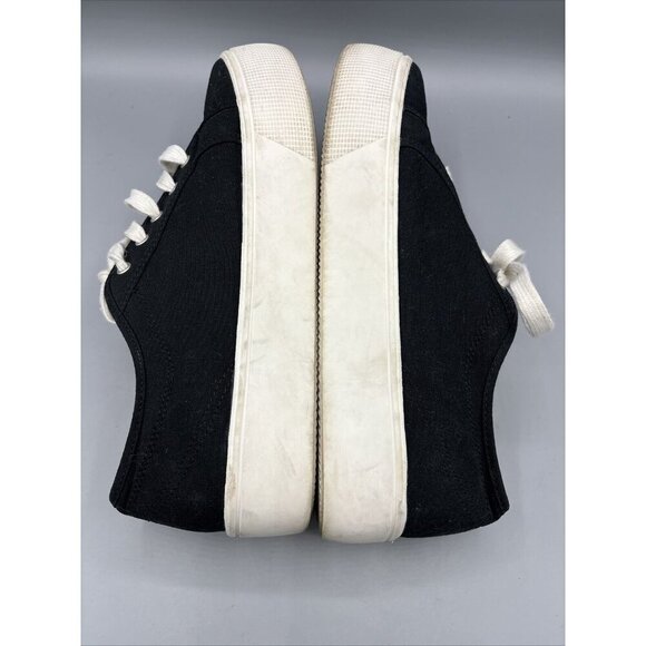 Torrid Black Canvas Platform Sneakers‎ Womens 11 W - Picture 6 of 8